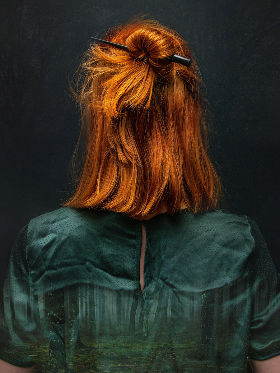 Portret studyjny — kontrast i detal